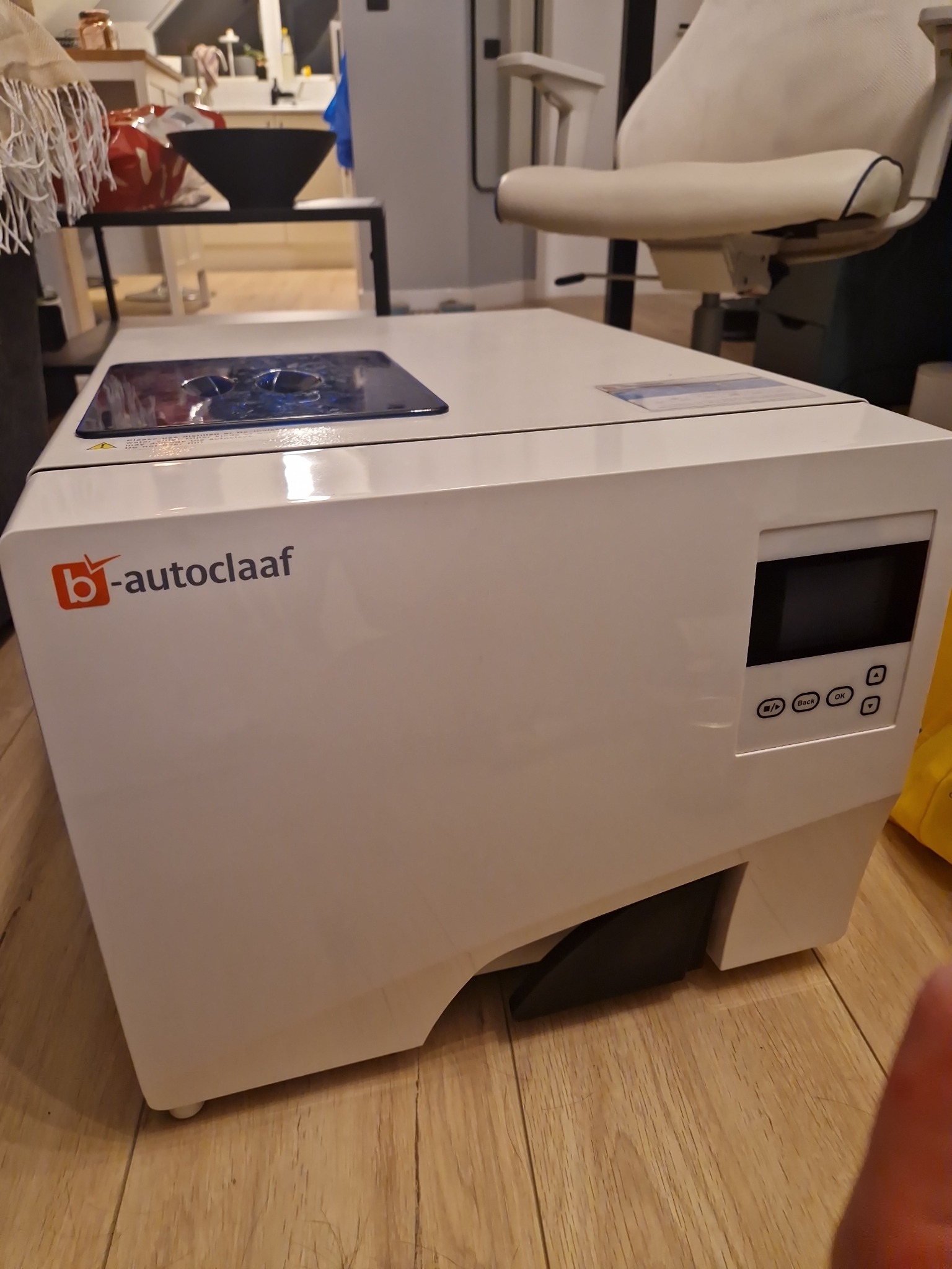 Autoclave til dauðhreinsunar